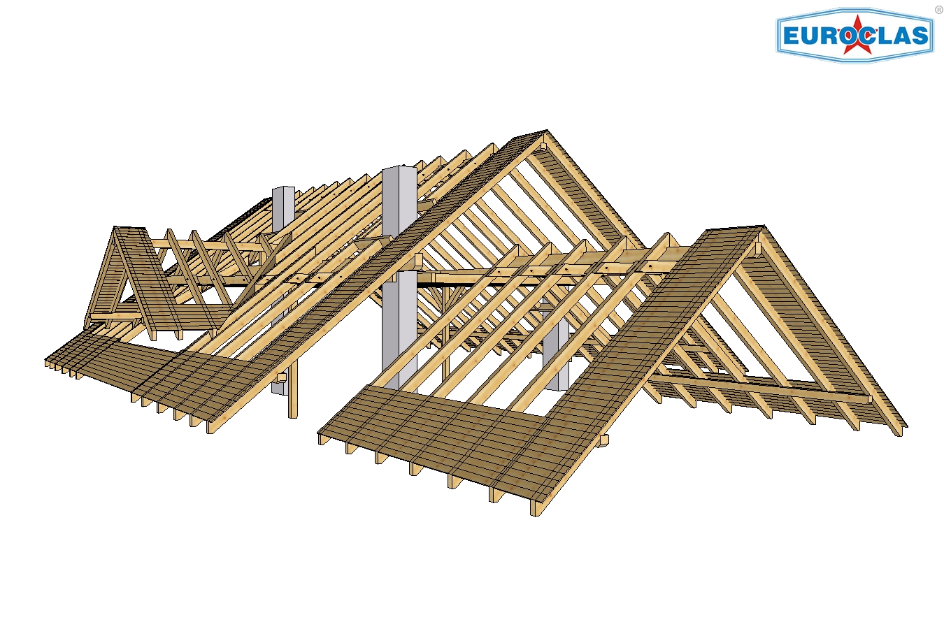 Więźba CNC