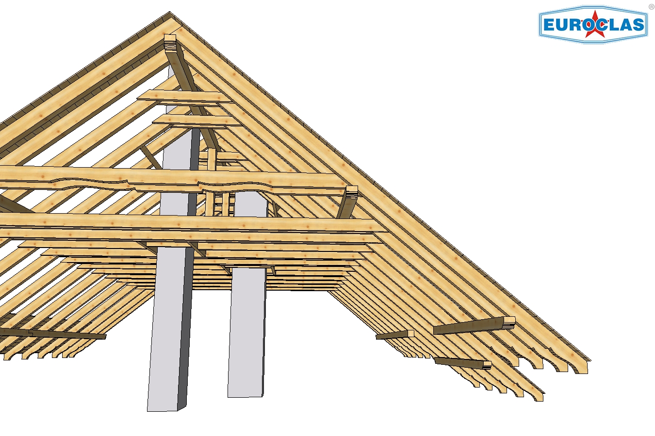 Więźba CNC