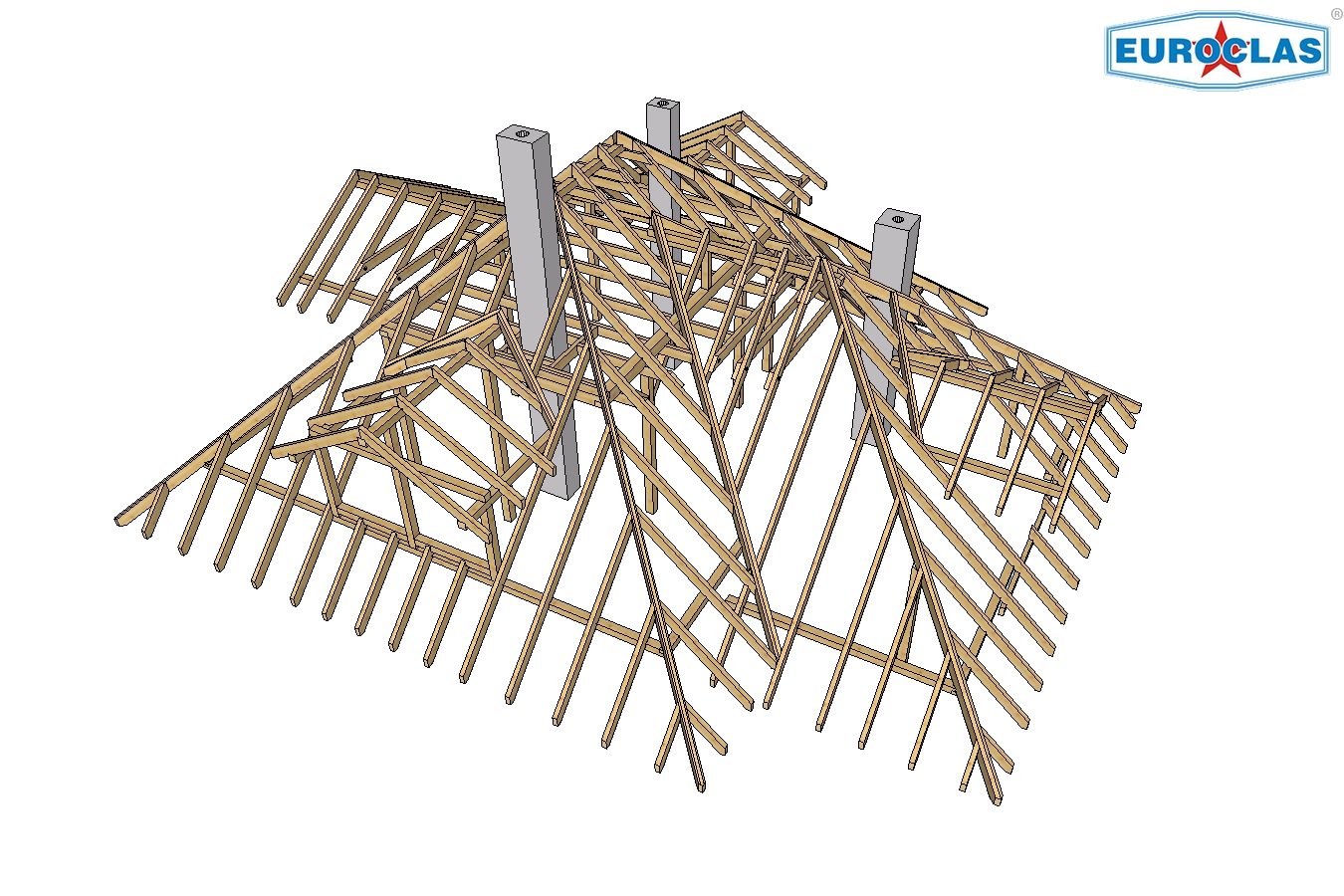 Więźba CNC